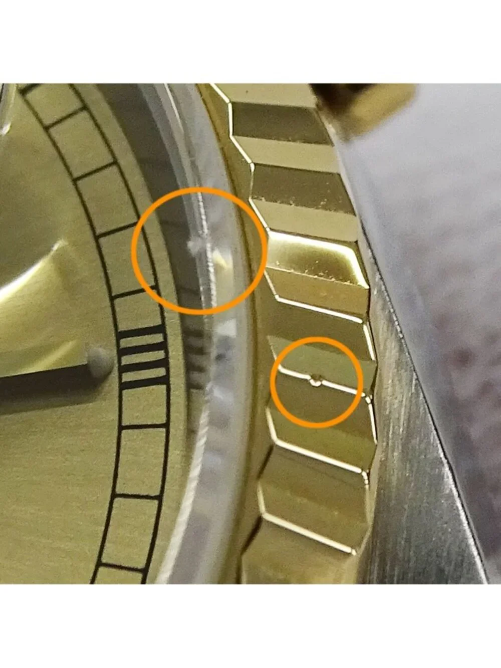 Rolex Datejust T Watch Automatic Winding at Stainless Steel Gold YG Combination